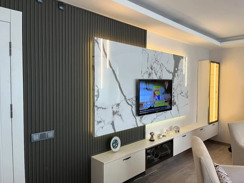 Ankara TV Ünitesi ve Duvar Dekorasyonu Projesi Projesi